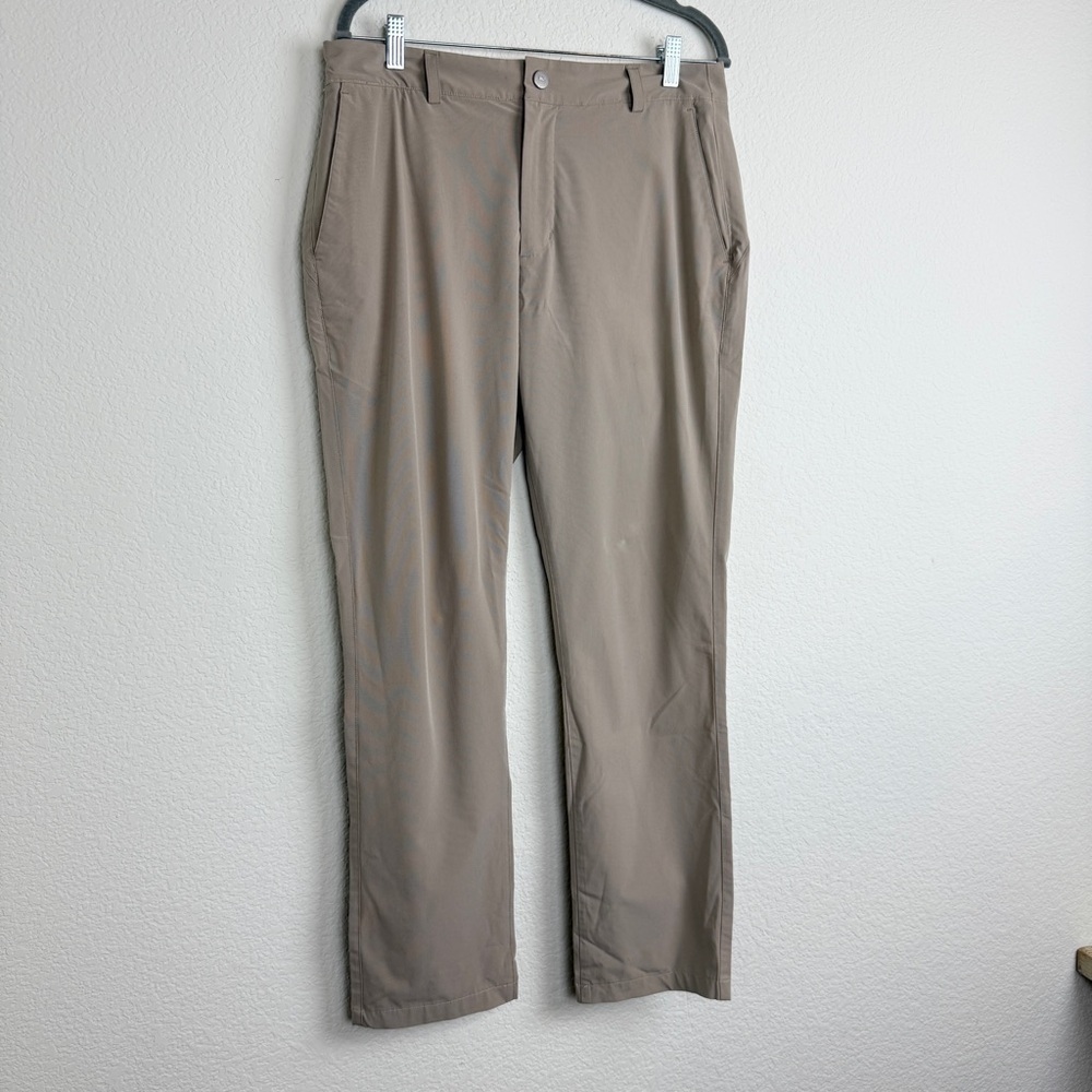 Vineyard Vines Fairway Tech Pants (Khaki) Men's Casual Pants | 33x32